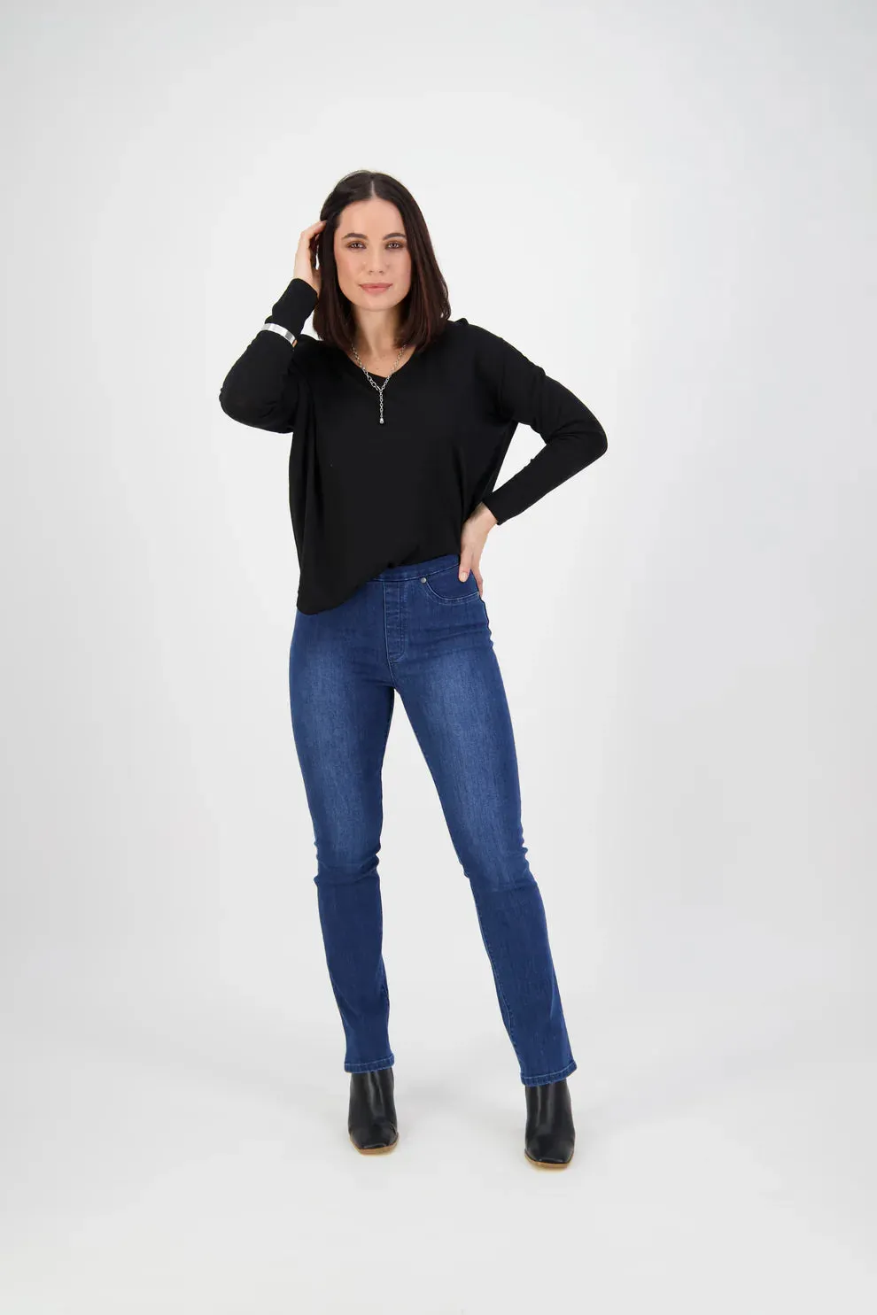 234D pull on jean