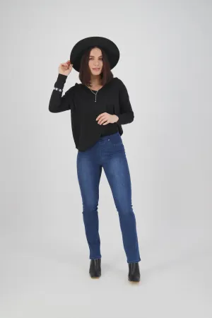 234D pull on jean