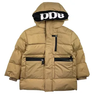 ADD Kids Down Jacket With Logo Hood ADD Kids Down Jacket With Logo Hood
