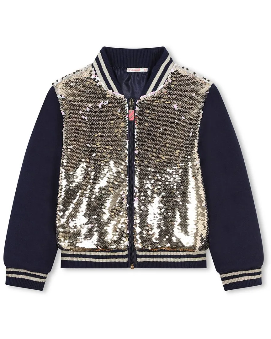 Billieblush Sequin Reversible Zip Jacket