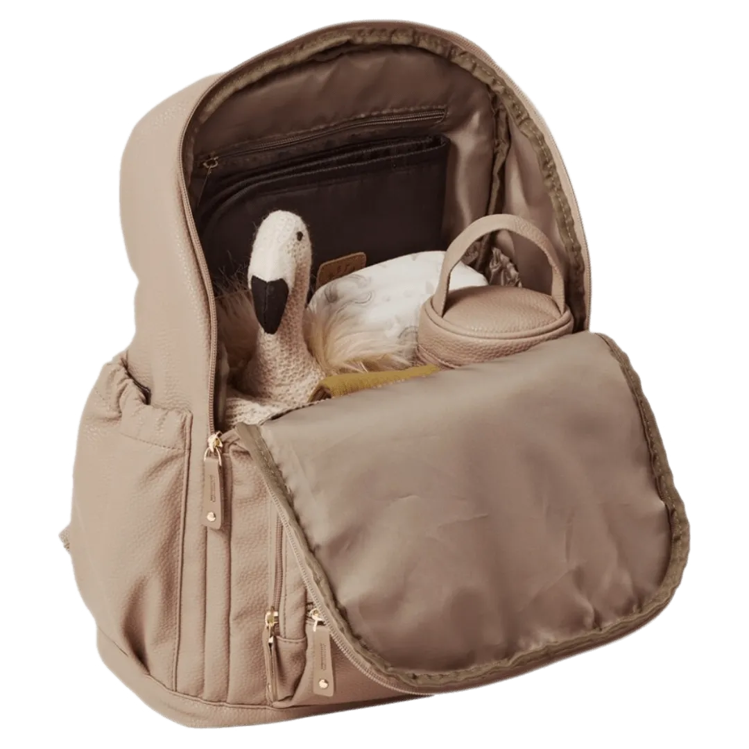 Chloe Backpack - Natural Pebble