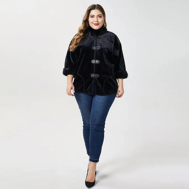 Chun Li Black Gothic Jacket
