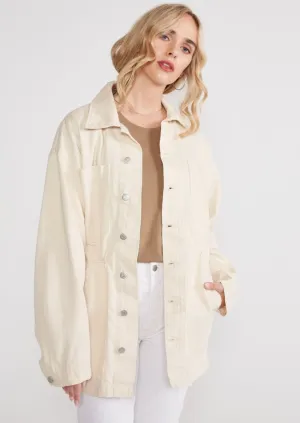 Claude Utility Jacket in Natural