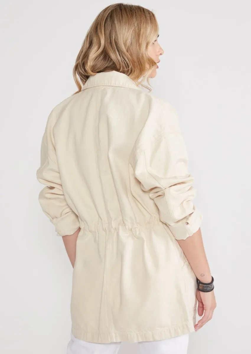 Claude Utility Jacket in Natural
