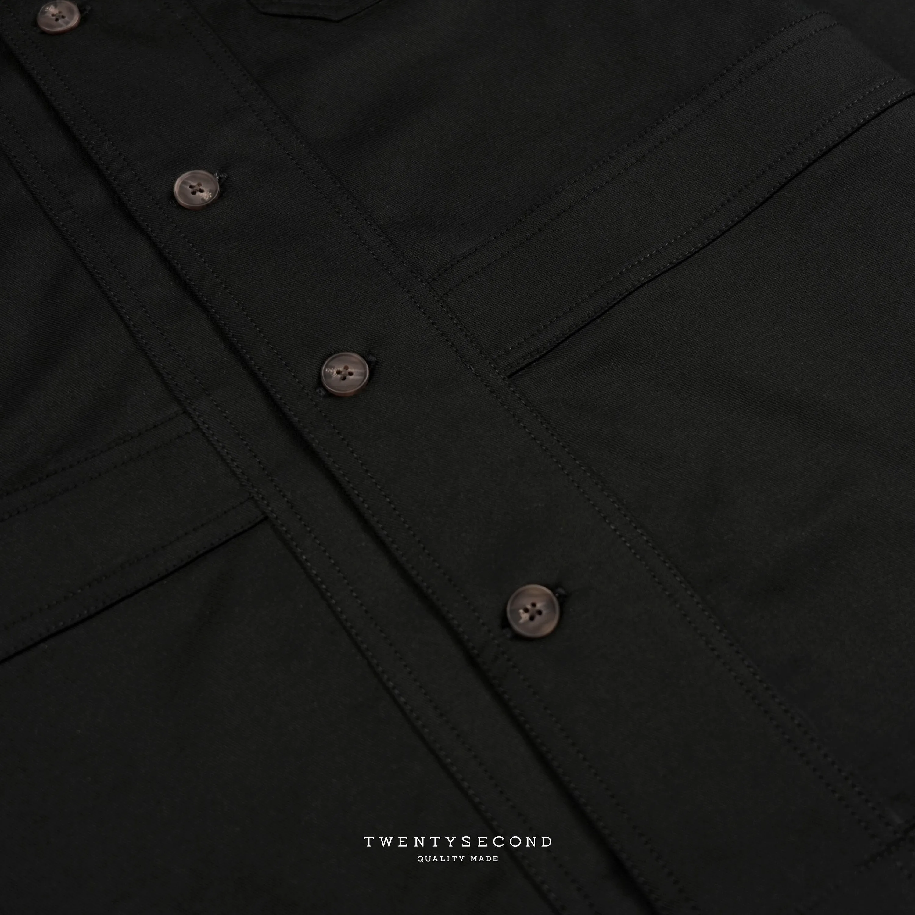 DEAN UTILITY JACKET - BLACK
