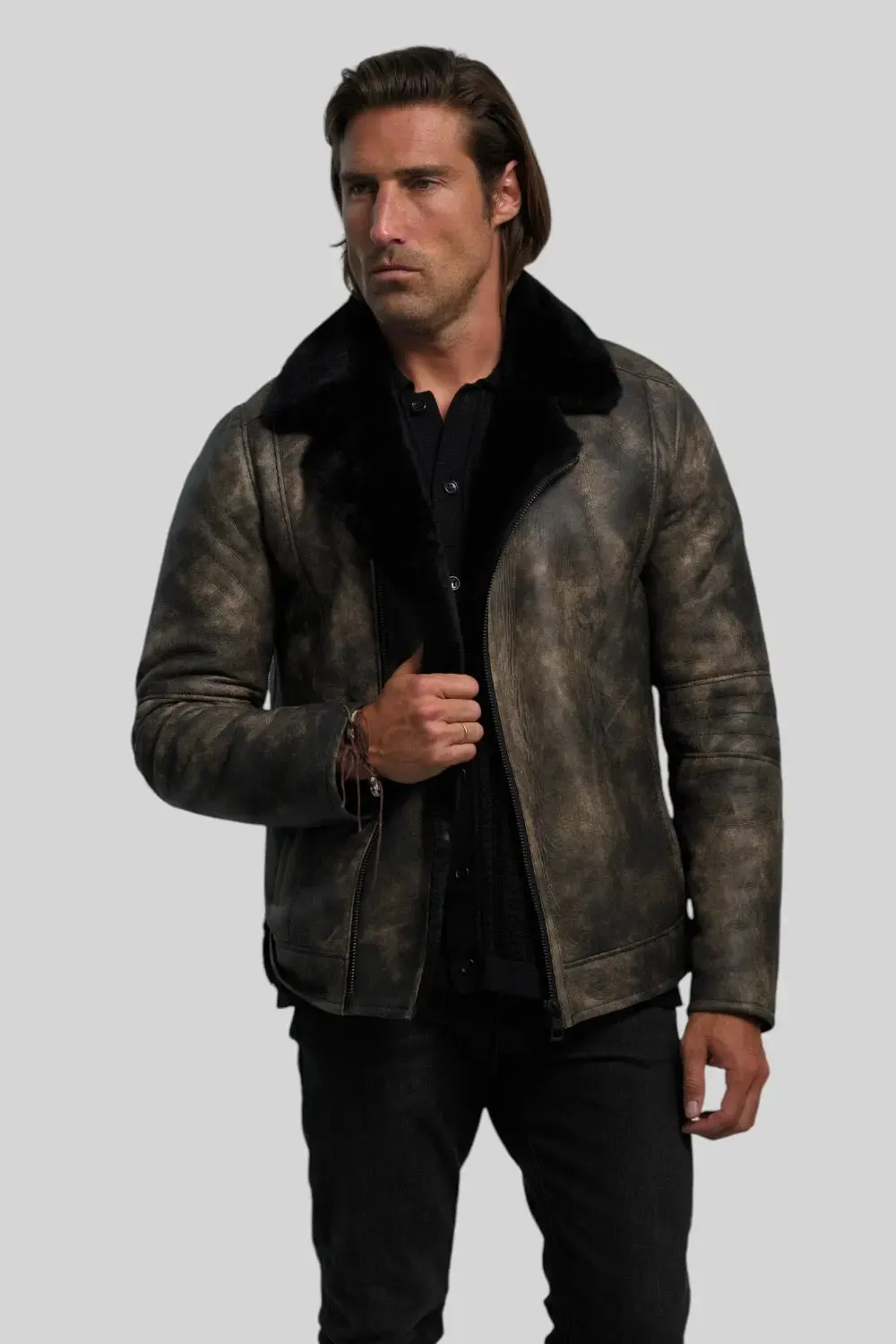 Giulio Vintage Sheepskin Jacket