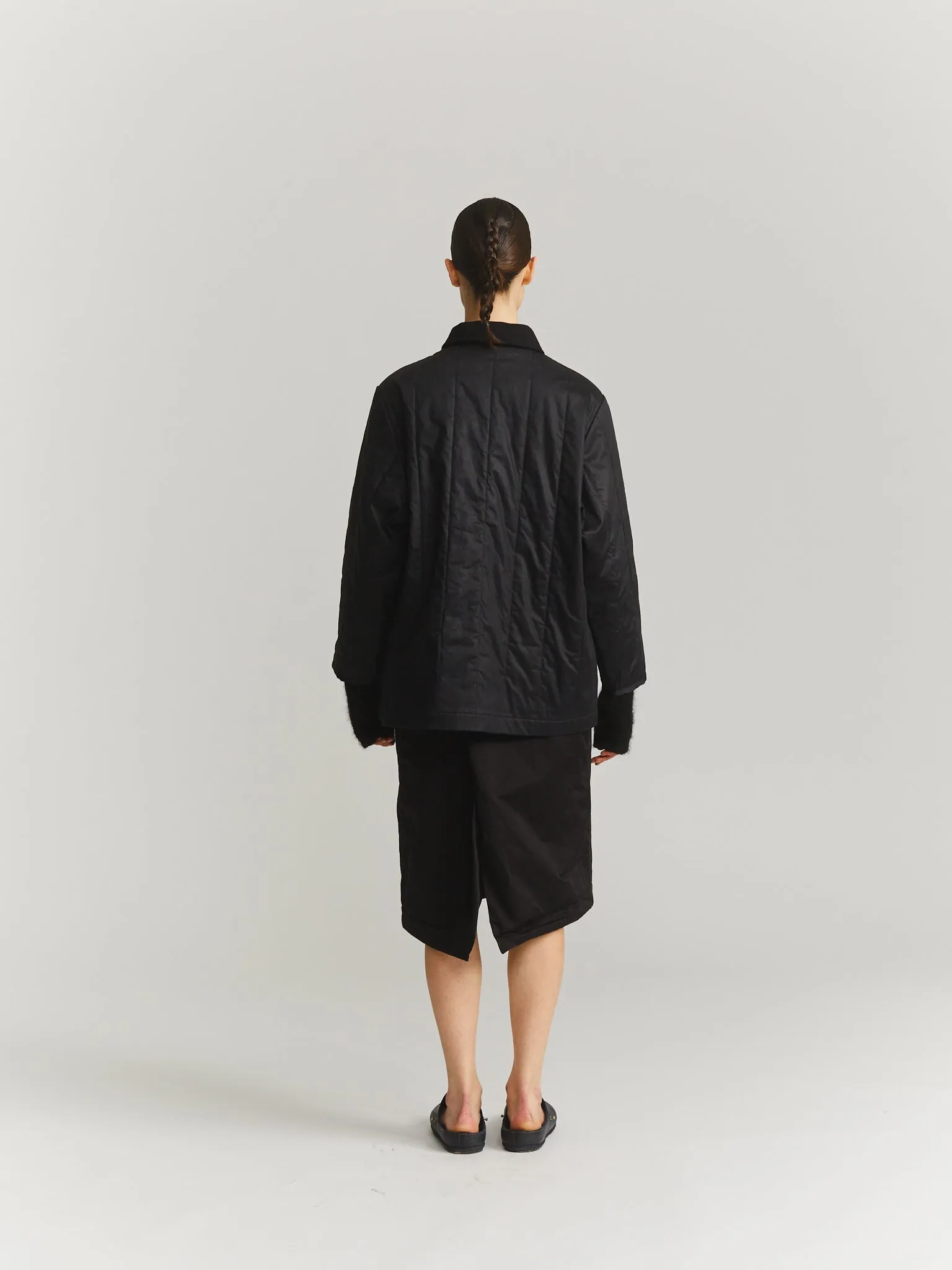 IKLA JACKET  - LACQED - BLACK