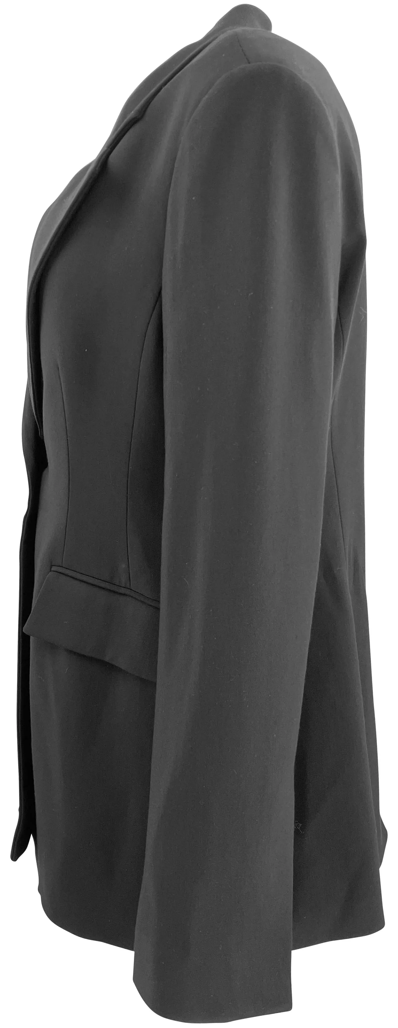 Proenza Schouler Viscose Suiting Jacket in Black