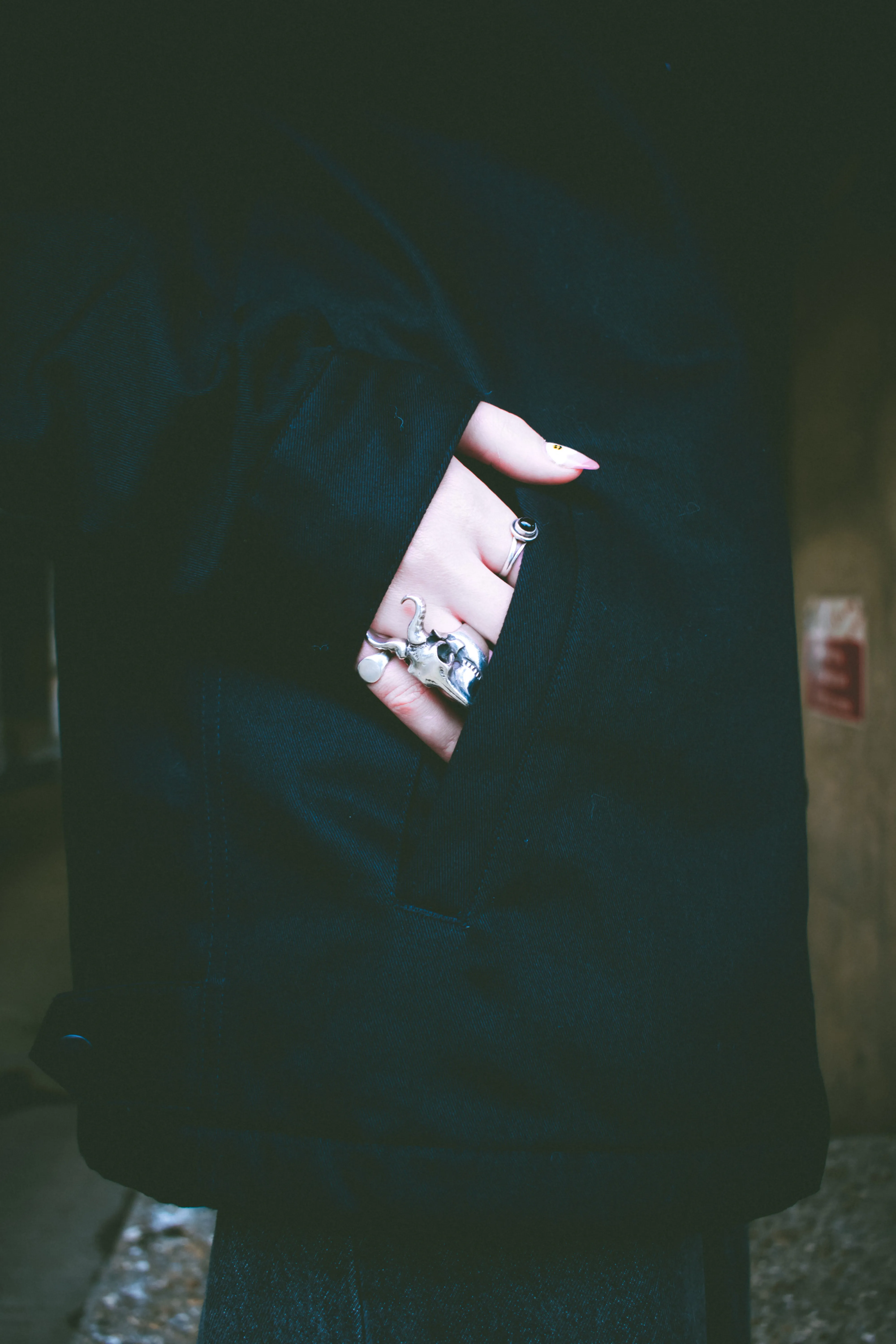 Rains On Me Service Jacket Black