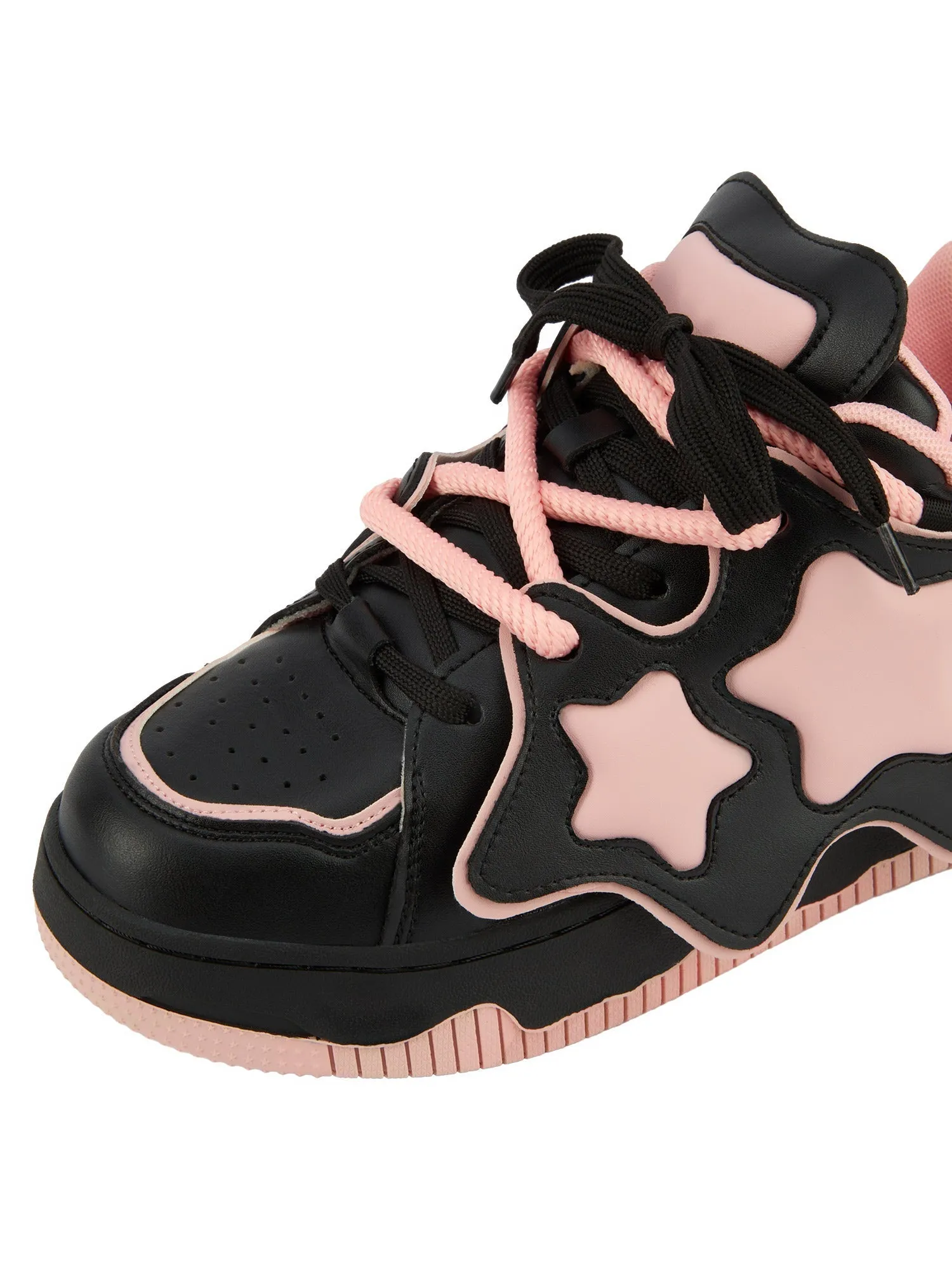 Sneakerhill Star Thick Bottom Board Shoes Couple - 2058