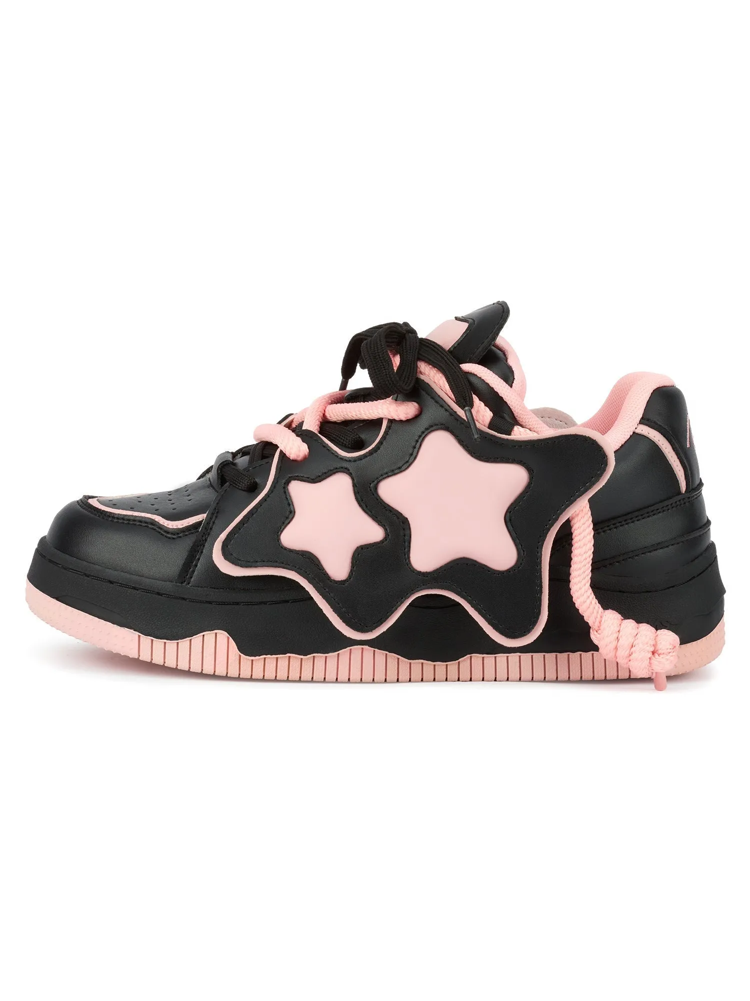 Sneakerhill Star Thick Bottom Board Shoes Couple - 2058