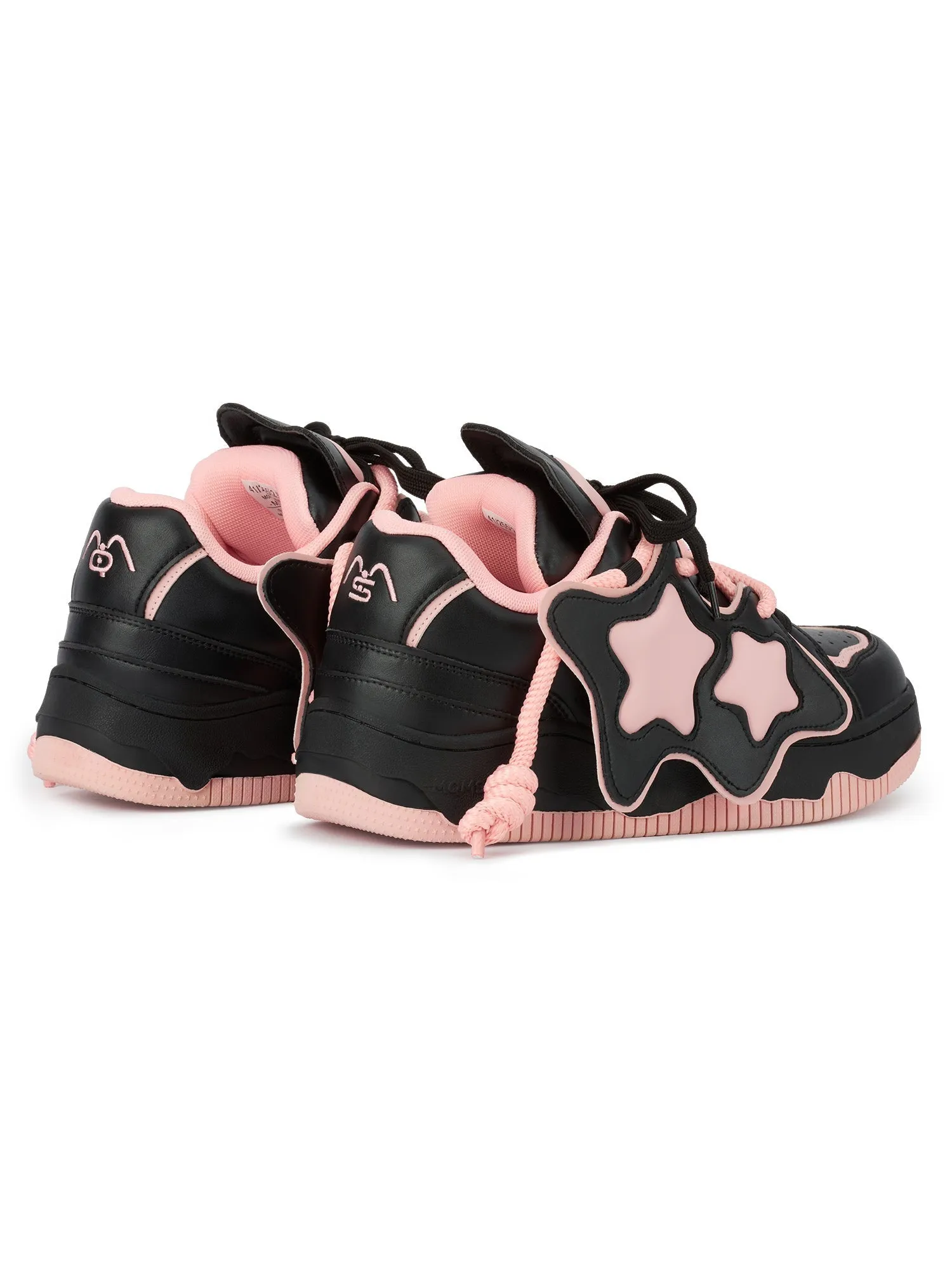 Sneakerhill Star Thick Bottom Board Shoes Couple - 2058