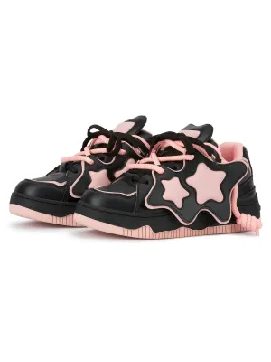 Sneakerhill Star Thick Bottom Board Shoes Couple - 2058