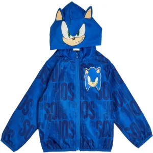 SONIC THE HEDGEHOG Lightweight Blue Raincoat