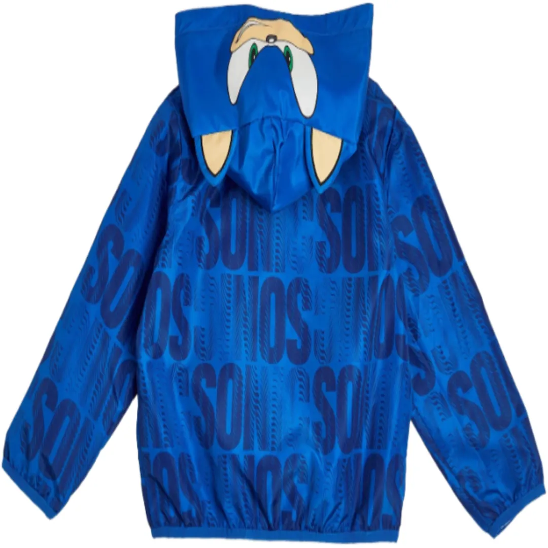 SONIC THE HEDGEHOG Lightweight Blue Raincoat