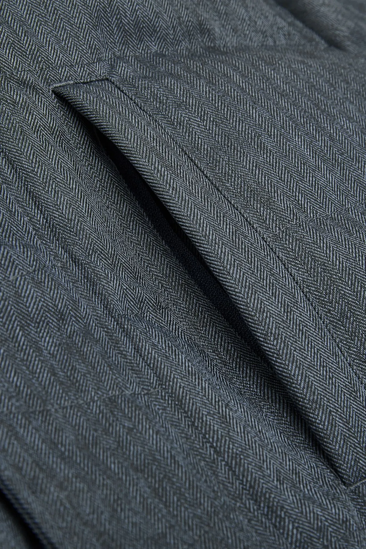 Teflon 
Long Down Jacket