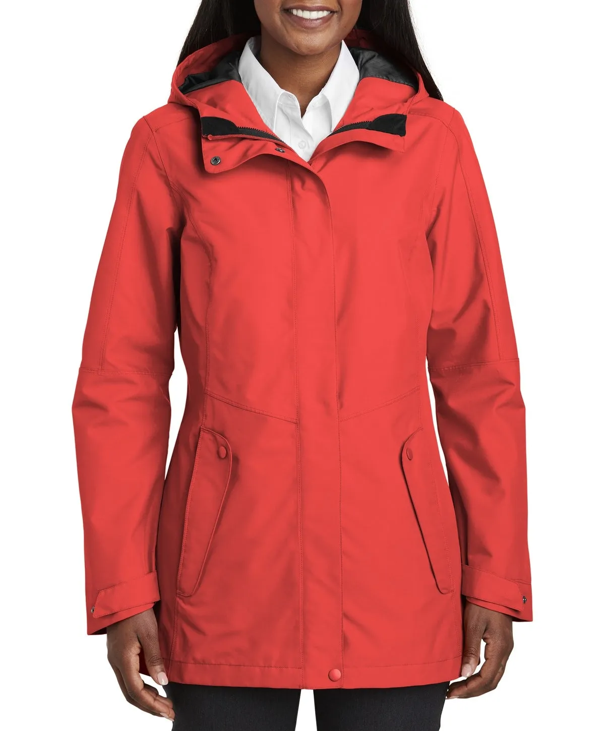 Women's Long Sleeve Hooded Collective Waterproof Shell Jacket